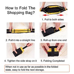 Bolso de compras portátil de poliéster&nbsp;ABAG-SZC0008-02D