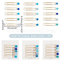 Железные длинные скрепки&nbsp;AJEW-GA00013