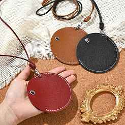 Кожаный чехол для хранения наушников bluetooth подвесное ожерелье на шею ST-CJ0027-03