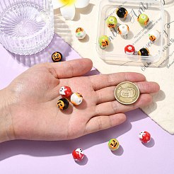 16 шт. 4 стиля наборы для самостоятельного изготовления бусин на тему Хэллоуина&nbsp;DIY-CJ0003-11