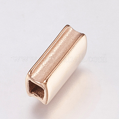 Charms scorrevoli in acciaio inossidabile 304&nbsp;STAS-F144-024RG-6.5x11