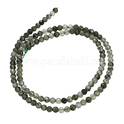 Natürlichen grünen Rutilquarz Perlen Stränge&nbsp;GG-CBA9722-A05-3mm