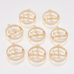 Латунные подвески KK-K215-01H