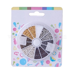 Зажимные бусины из латуни KK-JP0010-02