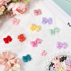 120шт 6 стиля непрозрачные кабошоны из смолы CRES-SP0001-06