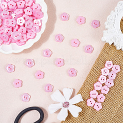 200 шт. пуговицы из смолы с 2 отверстиями&nbsp;RESI-SP0001-52A