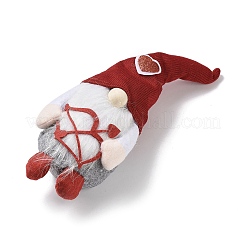 Тканевая кукла на день святого валентина&nbsp;LS-DJEW-K021-01A