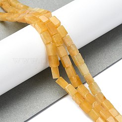 Естественный желтый авантюрин бисер нитей G-C135-F01-01