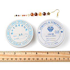 Набор для изготовления браслета с серьгами на тему благодарения своими руками DIY-FS0005-67