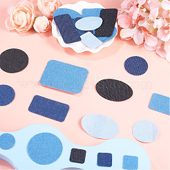 5 foglio di toppe autoadesive in denim&nbsp;PATC-TA0001-61