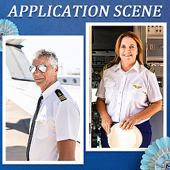 1 пара эполет из полиэфирного волокна&nbsp;AJEW-CN0005-72