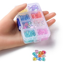 320шт 8 стиля прозрачные акриловые бусины&nbsp;TACR-YW0001-65