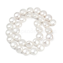 Гальванические оболочки жемчужные бусы пряди&nbsp;BSHE-G027-13B