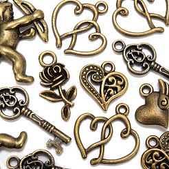 Подвески из сплава в тибетском стиле FIND-LS0001-32AB