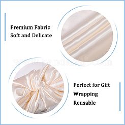 Tissu furoshiki carré en polyester pour emballer les boîtes cadeaux&nbsp;DIY-WH0591-671B
