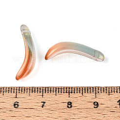 Подвески-бананы из прозрачного стекла&nbsp;GLAA-T030-02A