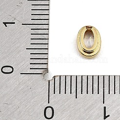 Cabochon in zirconia cubica in ottone&nbsp;CU-CBA30E8-04G-05