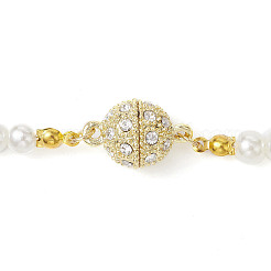 2 шт. 2 стиля магнитных застежек из сплава со стразами AJEW-JB01294