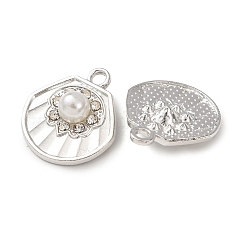 Pendentifs en alliage et ABS&nbsp;FIND-K030-18D-P