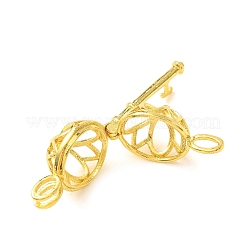 Pendentifs de cage en laiton&nbsp;KK-CBA8ACD-09G