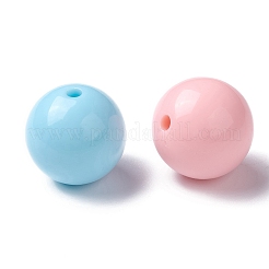 Непрозрачные акриловые бусины MACR-S370-C20mm-M1