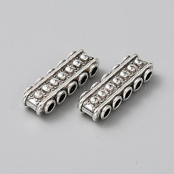 Breloques coulissantes en alliage de style tibétain&nbsp;FIND-WH0126-600C-AS