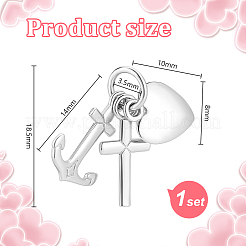 1 шт. подвески из стерлингового серебра STER-GA0001-01