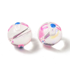 Прозрачные стеклянные бусины GLAA-B008-01