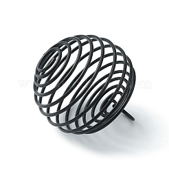 Подвески в виде спиральных бусин из углеродистой стали&nbsp;IFIN-WH0027-47C-EB