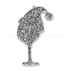 Акриловые большие подвески на рождественскую тематику OACR-E024-01B