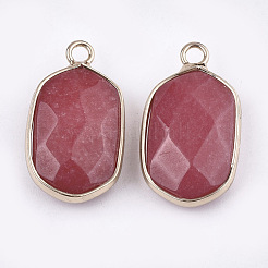 Pendentifs en jade blanc naturel&nbsp;G-T112-12G