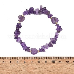 Stretch-Armbänder aus natürlichen Edelsteinperlen für Frauen&nbsp;BJEW-JB13633
