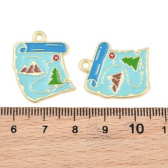 Pendentifs d'émail en alliage&nbsp;AL-CBA6AEB-09G-01