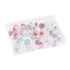 44 шт. 11 подвески из прозрачного стекла GLAA-FS0002-58