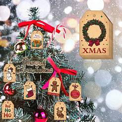 Rubans de papier à thème de noël&nbsp;DIY-I069-03B