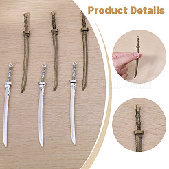 16 шт. 2-х цветные большие подвески в тибетском стиле&nbsp;FIND-CA0010-83