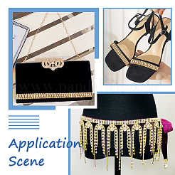 Цепи со стразами из цинкового сплава FIND-FW0001-31G