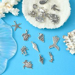 Подвески из сплава в тибетском стиле TIBEP-YW0001-71