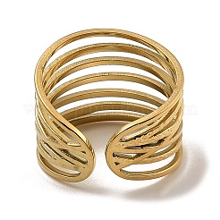 Кольца-манжеты из нержавеющей стали 304 RJEW-Z018-08G