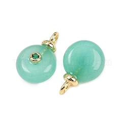 Крашеные натуральный белый нефрит подвески&nbsp;G-Z134-02G-01