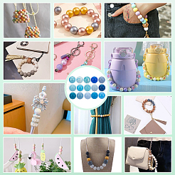 Фокальные бусины из пищевого силикона&nbsp;SIL-PH0001-29B