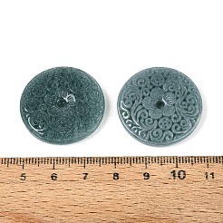 Подвески из натурального бирманского нефрита.&nbsp;G-T143-37A