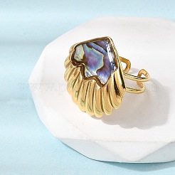 Регулируемые манжетные кольца из нержавеющей стали 304 RJEW-C149-01G