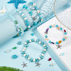 Набор для изготовления браслета из драгоценных камней своими руками DIY-SC0019-95