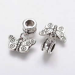 Европейские подвески из сплава в тибетском стиле PALLOY-F202-18AS