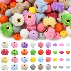 Наборы для самостоятельного изготовления круглых и рондельных бусин&nbsp;DIY-YW0017-87