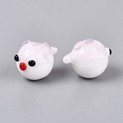 Perles vernissées manuelles&nbsp;LAMP-Q039-12G