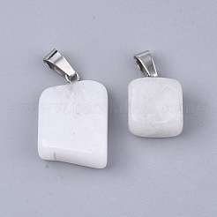 Natürliche weiße Jade Anhänger&nbsp;G-Q996-32