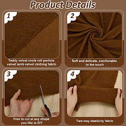 Polyester-Gewebe&nbsp;DIY-WH0622-289B