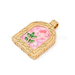 Подвески из нержавеющей стали 304 с эмалью STAS-C121-08C-G